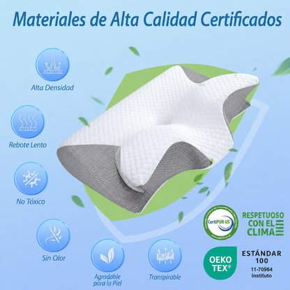 Almohada cervical con espuma viscoelástica